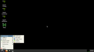 図08.DietPiのLXDEデスクトップ画面