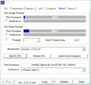 図13.CPU-Z ベンチマーク