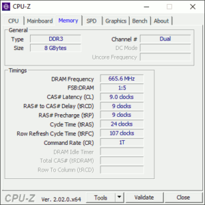 図03.CPU-Z Memory