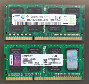 図14.DDR3 4GB RAMs