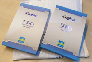 図01.KingFast SSD開梱