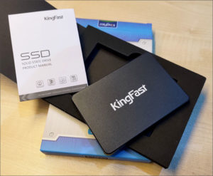 図02.KingFast SSD商品パッケージ