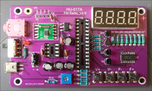 図11.スイッチと7セグLEDのハンダ付け
