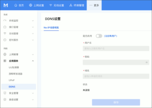 図29.No-IP DDNS設定