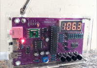 図14.完成したFMラジオ 前面