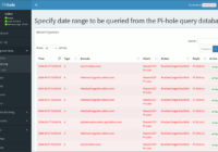 図7.ブラックリストによるブロック履歴