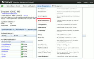 図03.IMM-II Server Management