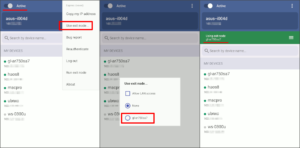 図14.Android端末からExit-node利用