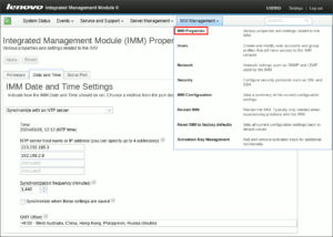 図01.IMM-II 日付時刻設定