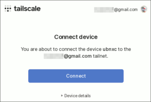 図02.tailnetへインスタンスを接続