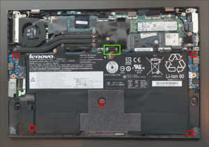 図07.バッテリの取り外し