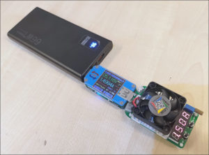 図05.LD35とUM25Cによる放電計測