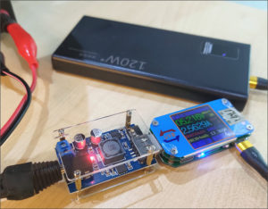 図09.バッテリの急速充電計測