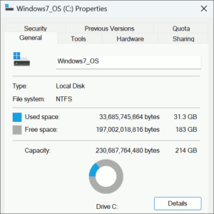 図16.アップグレード後のストレージ