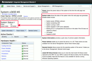 図6.IMM System Status