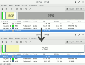 図2.ルート領域の自動伸長