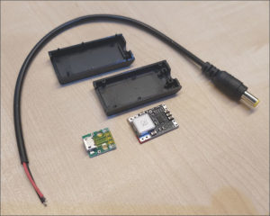 図2.変換ケーブル部品全景