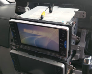 図10.壊れたHDDを中古カーナビで試す