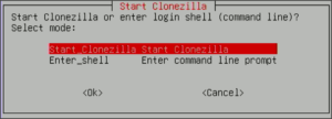 図08.Start Clonezilla