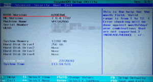 図01.現行BIOS R2087H4