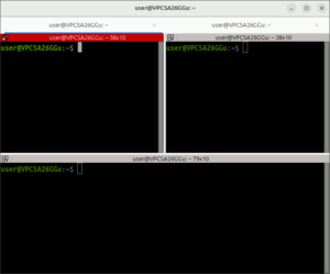 図1.Terminatorウィンドウ