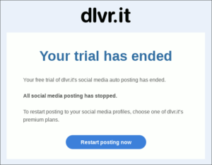 図1.dlvr.it無料サービス終了通知