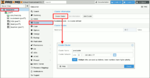 図02.クラスタの新規作成