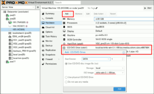 図10.仮想光学ドライブの追加