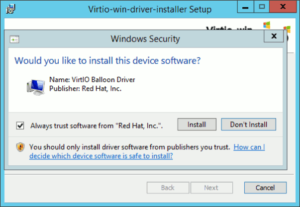 図17.セキュリティポップアップ
