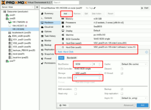 図11.ダミーSCSI仮想ディスク追加