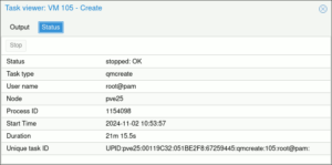 図05.インポートタスク完了