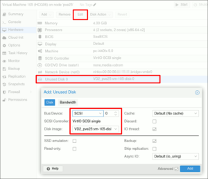 図26.SCSIデバイスとして再接続