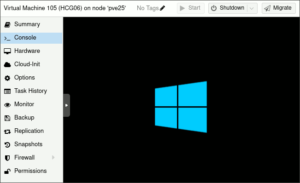 図13.初回起動中