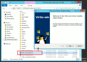 図15.VirtIO Win Driver Installer