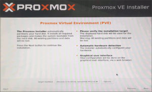 図15.Proxmox VE Installer